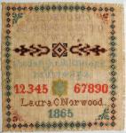 1865 Laura Caroline Norwood